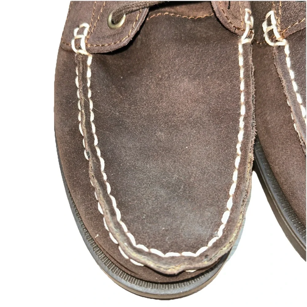 POLO RALPH LAUREN Barx Chukka Chocolate Leather Ankle‎ Boots 11571 Men Sz 9.5D